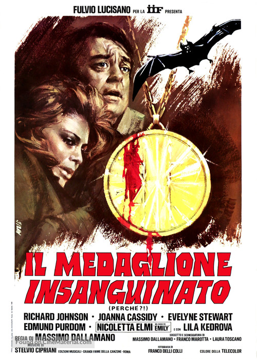 Il medaglione insanguinato - Italian Movie Poster