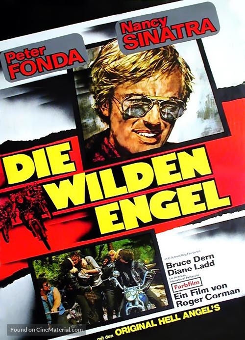 The Wild Angels - German Movie Poster