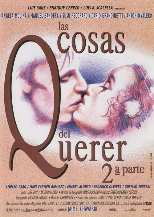 Las cosas del querer II - Spanish Movie Poster