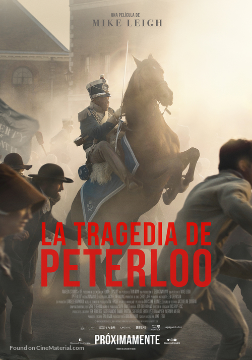 Peterloo - Spanish Movie Poster