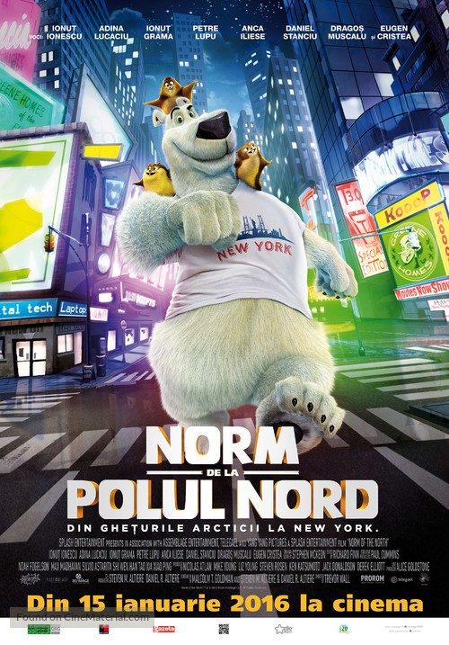 Norm of the North - Romanian Movie Poster