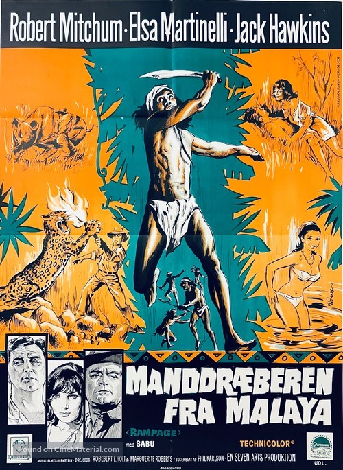 Rampage - Danish Movie Poster