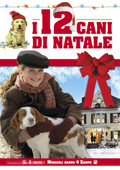 The 12 Dogs of Christmas - Italian poster