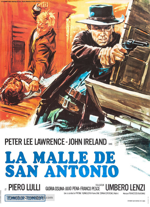 Una pistola per cento bare - French Movie Poster