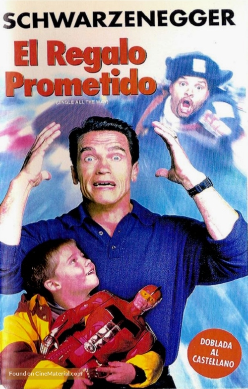Jingle All The Way - Argentinian VHS movie cover