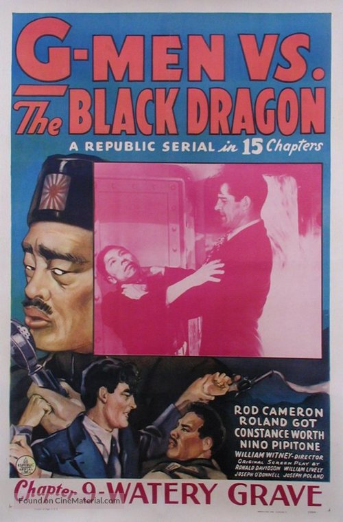 G-men vs. the Black Dragon - Movie Poster