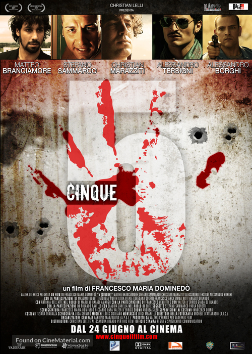 5 (Cinque) - Italian Movie Poster