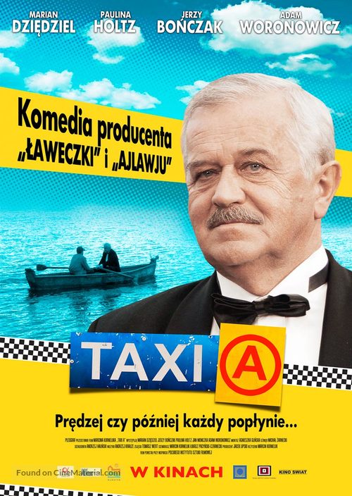 Taxi A - Polish Movie Poster