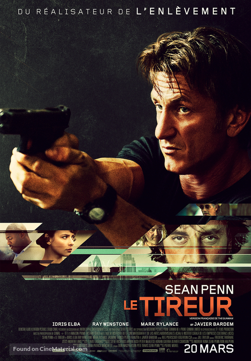 The Gunman - Canadian Movie Poster