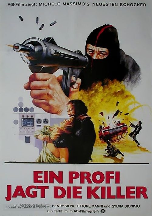 Poliziotti violenti - German Movie Poster