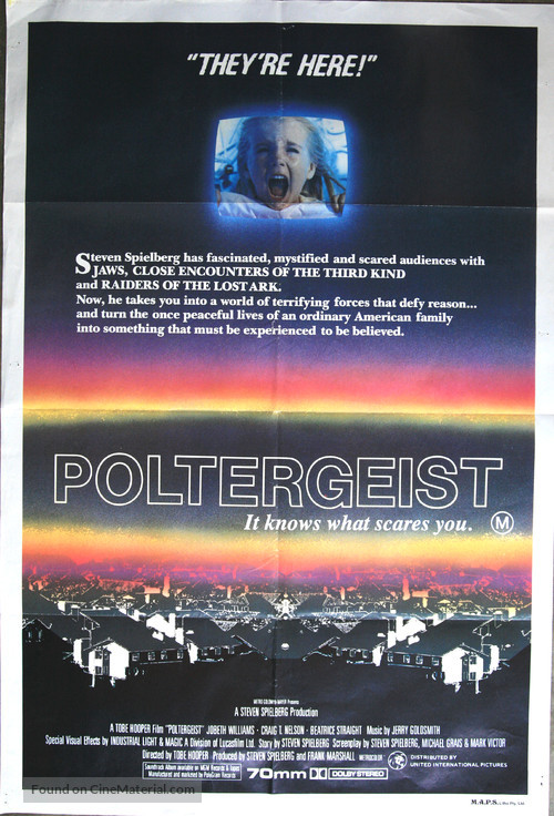 Poltergeist - Australian Movie Poster