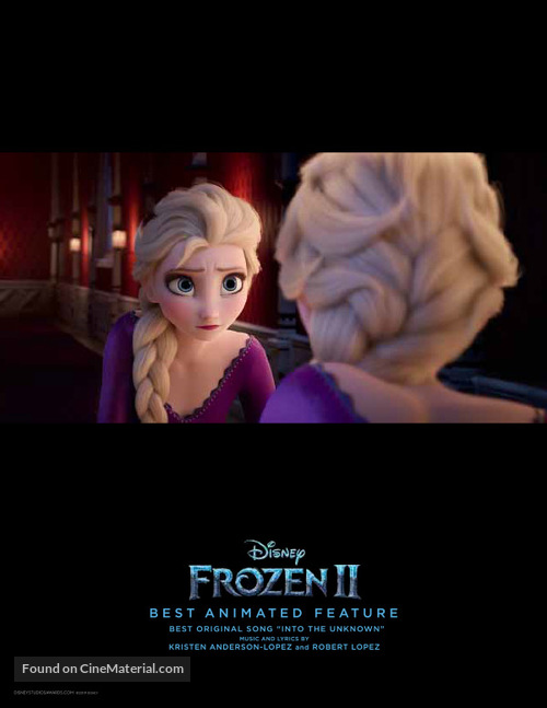 Frozen II - For your consideration movie poster