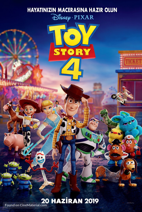 Toy Story 4 - Turkish Movie Poster