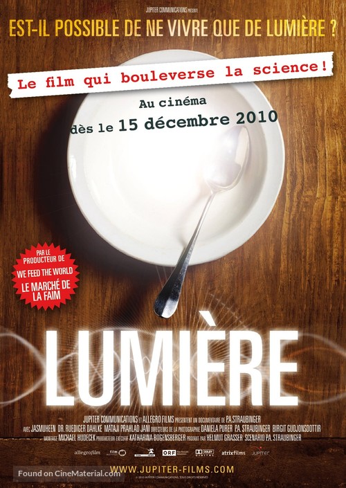 Am Anfang war das Licht - French Movie Poster
