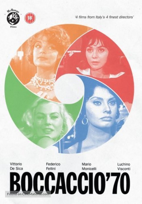 Boccaccio &#039;70 - British Movie Cover