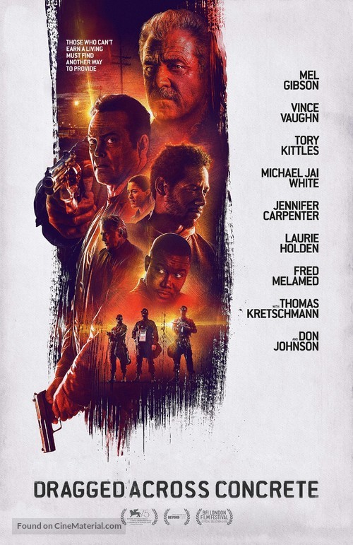 Dragged Across Concrete - Video on demand movie cover