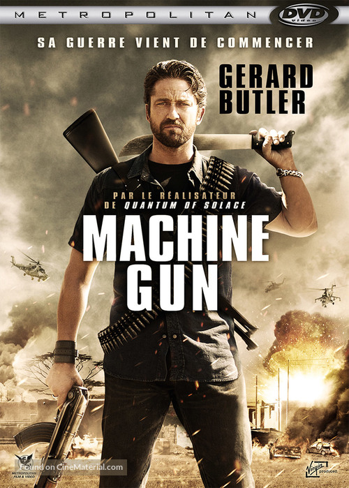 Machine Gun Preacher - French DVD movie cover
