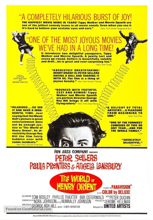 The World of Henry Orient - Movie Poster