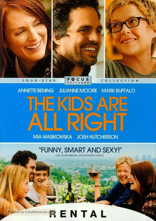 The Kids Are All Right - DVD movie cover