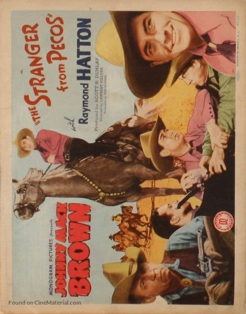 The Stranger from Pecos - Movie Poster