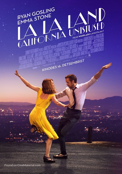 La La Land - Estonian Movie Poster