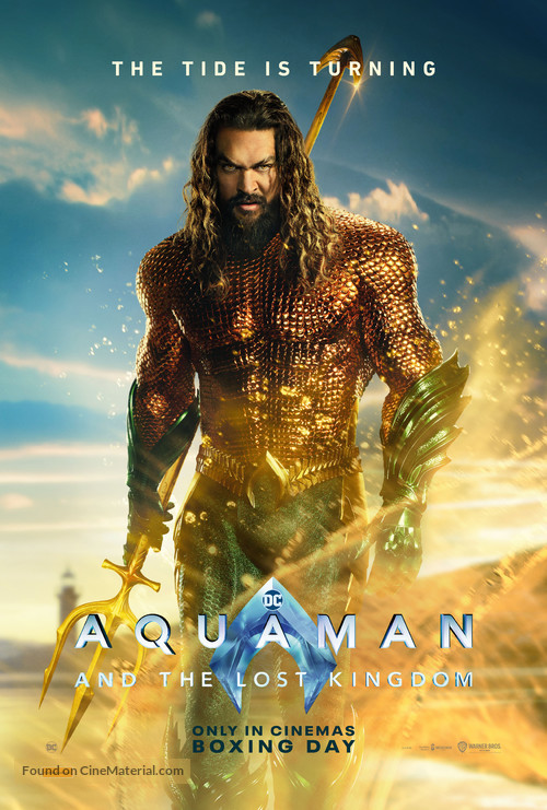 Aquaman and the Lost Kingdom - Australian Movie Poster