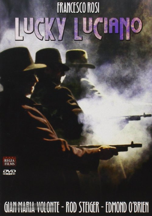 Lucky Luciano - Spanish DVD movie cover