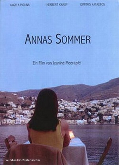 Annas Sommer - German Movie Poster