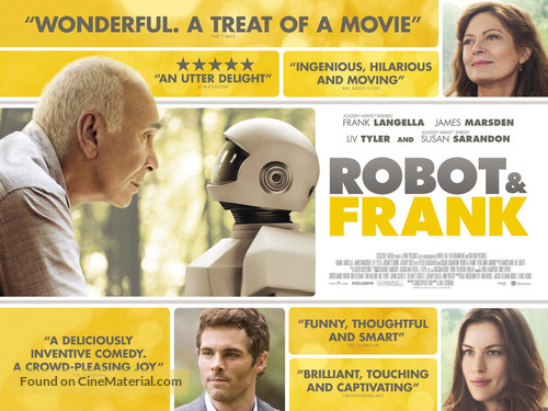 Robot &amp; Frank - British Movie Poster