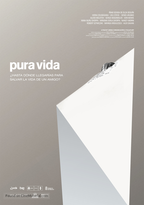 Pura vida - The Ridge - Spanish Movie Poster