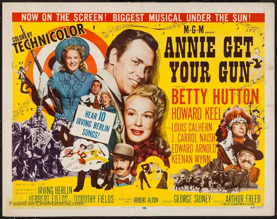 Annie Get Your Gun Full Movie Free Annie Get Your Gun (1950) movie poster