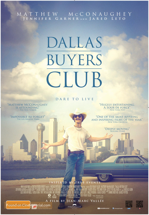 Dallas Buyers Club - Australian Movie Poster