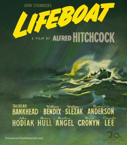 Lifeboat - Blu-Ray movie cover
