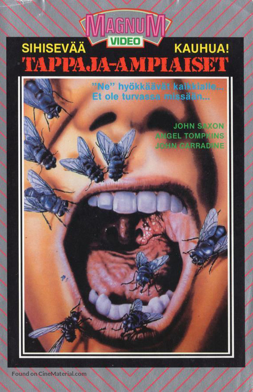 The Bees - Finnish VHS movie cover