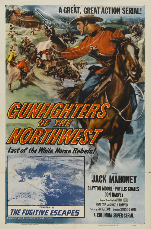 Gunfighters of the Northwest - Movie Poster