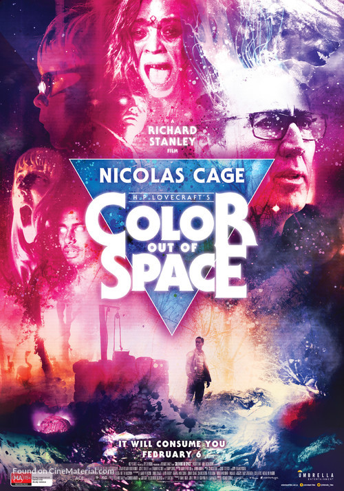Color Out of Space - Australian Movie Poster