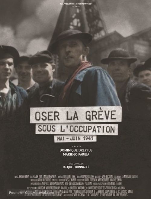 Oser la gr&egrave;ve sous l&#039;occupation - Belgian Movie Poster