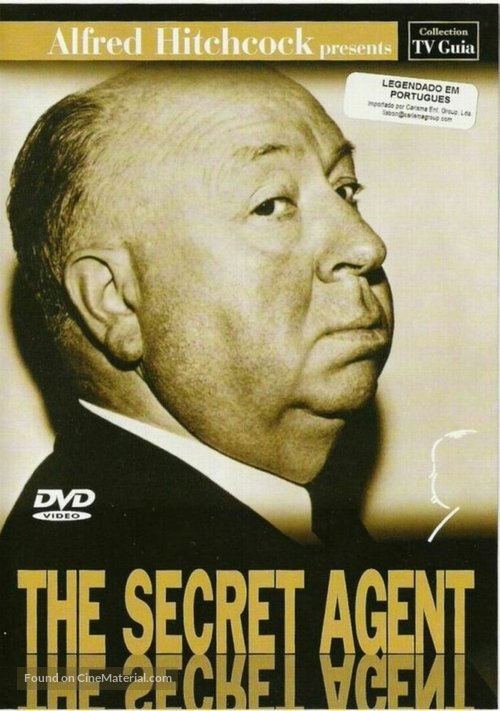 Secret Agent - Portuguese DVD movie cover