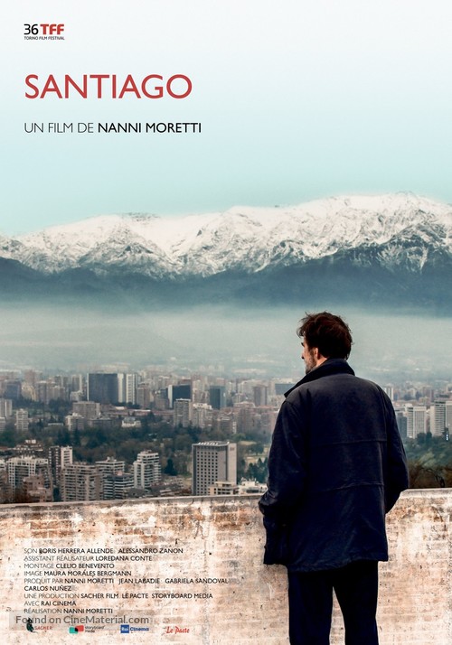Santiago, Italia - French Movie Poster