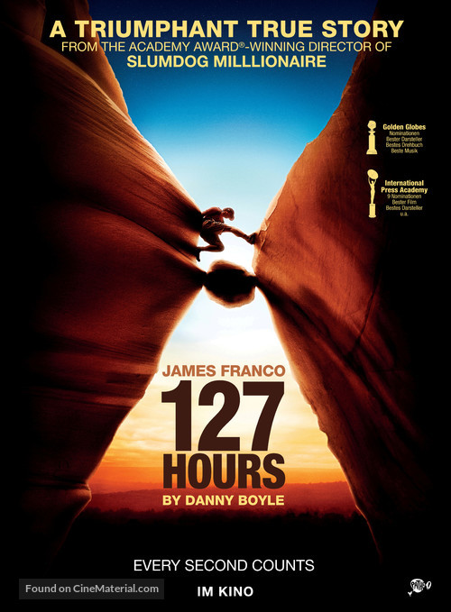 127 Hours - Swiss Movie Poster