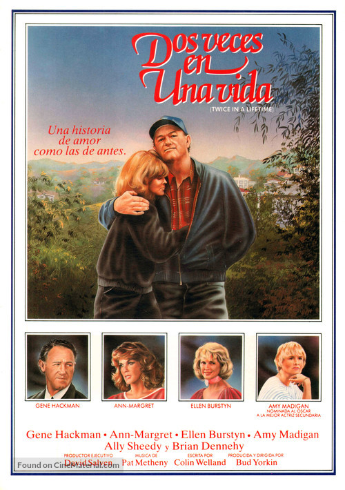 Twice in a Lifetime - Spanish Movie Poster