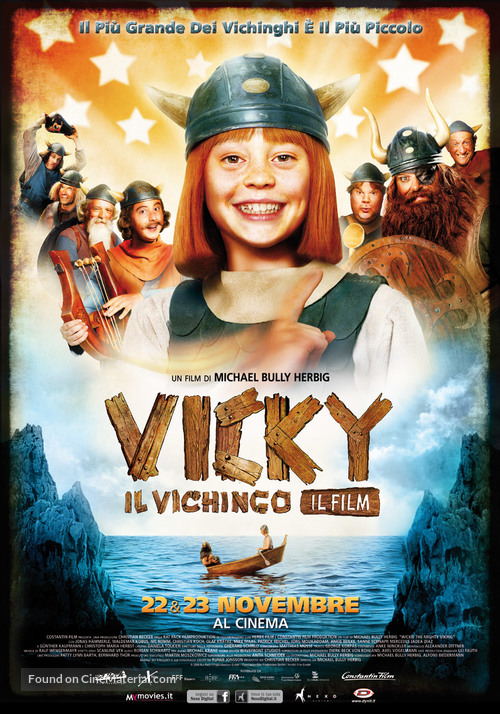 Wickie auf gro&szlig;er Fahrt - Italian Movie Poster