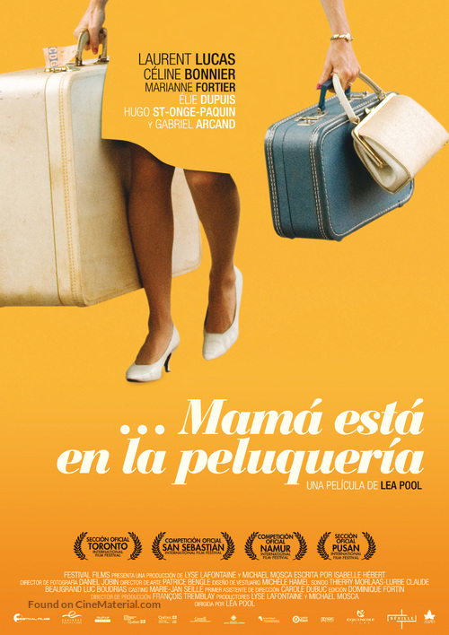 Maman est chez le coiffeur - Spanish Movie Poster