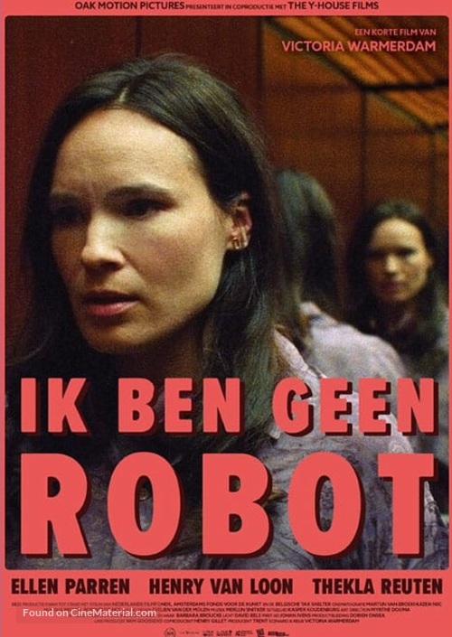 Ik ben geen robot - Dutch Movie Poster