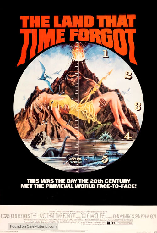The Land That Time Forgot - Movie Poster