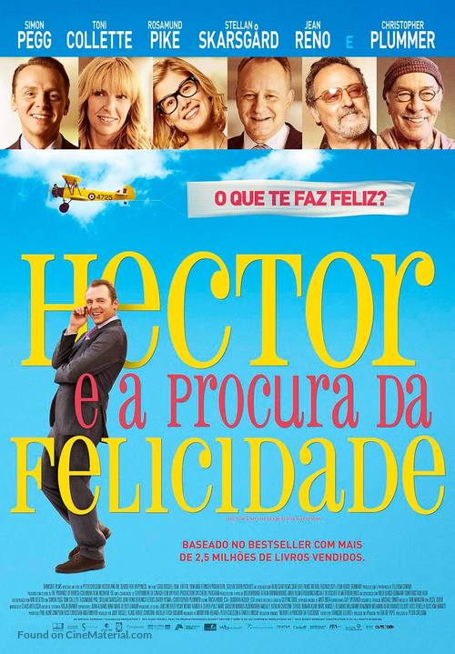 Hector and the Search for Happiness - Portuguese Movie Poster