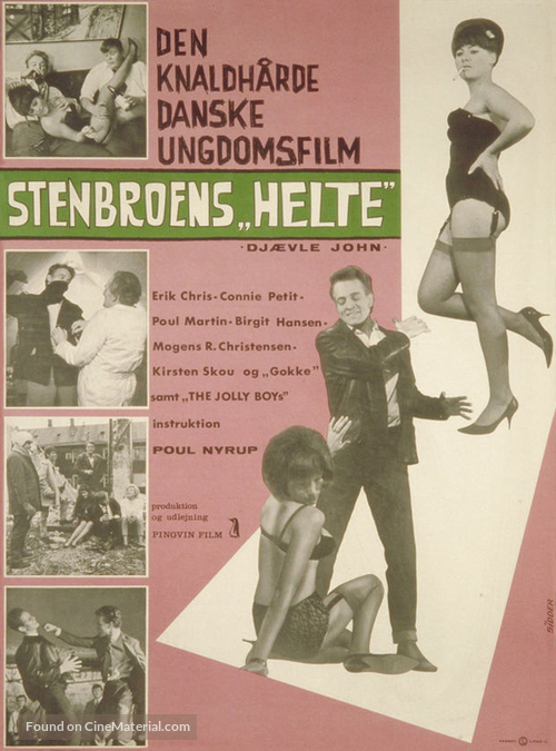 Stenbroens helte - Danish Movie Poster