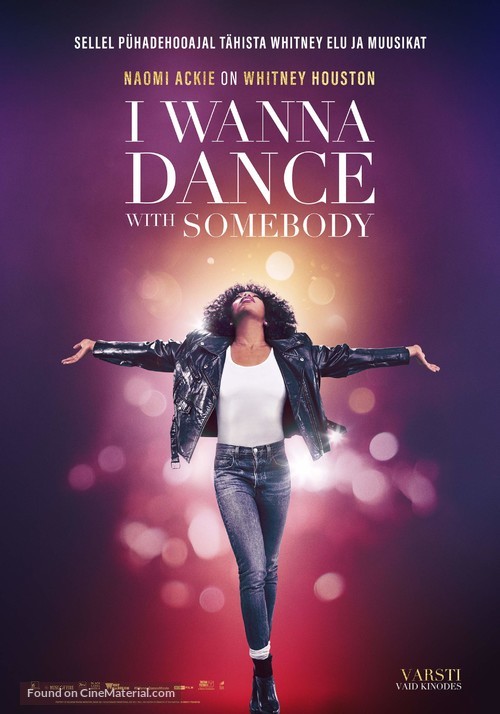 I Wanna Dance with Somebody - Estonian Movie Poster