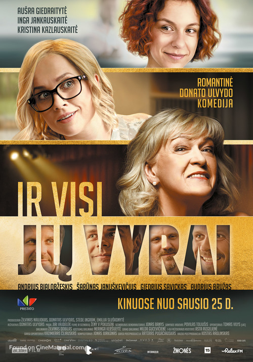 Ir visi ju vyrai - Lithuanian Movie Poster