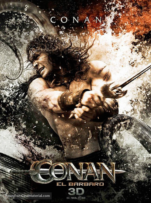 Conan the Barbarian - Uruguayan Movie Poster